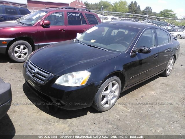 1N4BL11D73C158898 - 2003 NISSAN ALTIMA SE BLACK photo 2