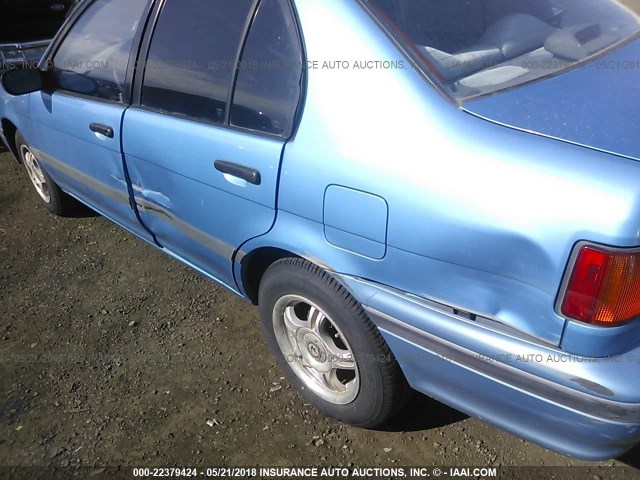 JT2EL43T0R0426657 - 1994 TOYOTA TERCEL DX Light Blue photo 6