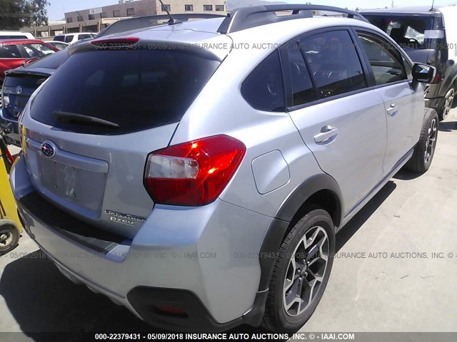 JF2GPABCXHH242526 - 2017 SUBARU CROSSTREK PREMIUM ლურჯი ფოტო 4
