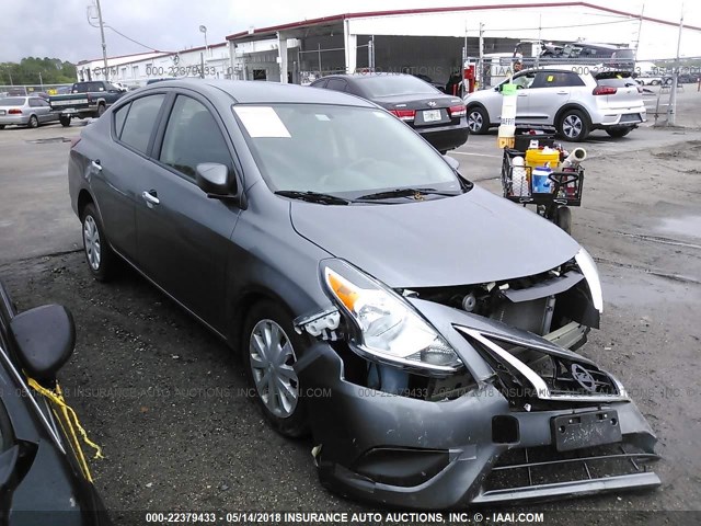 3N1CN7AP6GL875988 - 2016 NISSAN VERSA S/S PLUS/SV/SL GRAY photo 1