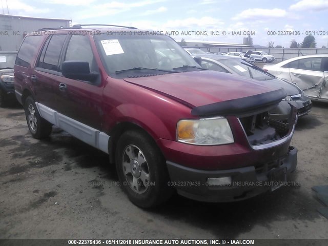 1FMPU16L04LA89157 - 2004 FORD EXPEDITION XLT RED photo 1