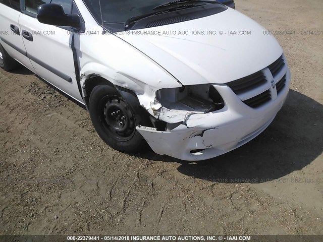 1D4GP24R77B103853 - 2007 DODGE GRAND CARAVAN SE WHITE photo 6