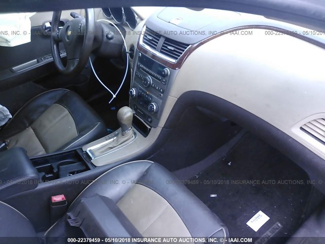 1G1ZE5E10BF350549 - 2011 CHEVROLET MALIBU LTZ BLACK photo 5