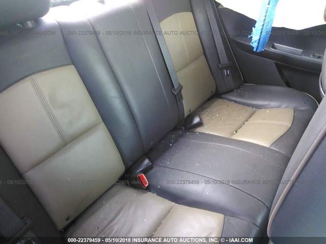 1G1ZE5E10BF350549 - 2011 CHEVROLET MALIBU LTZ BLACK photo 8