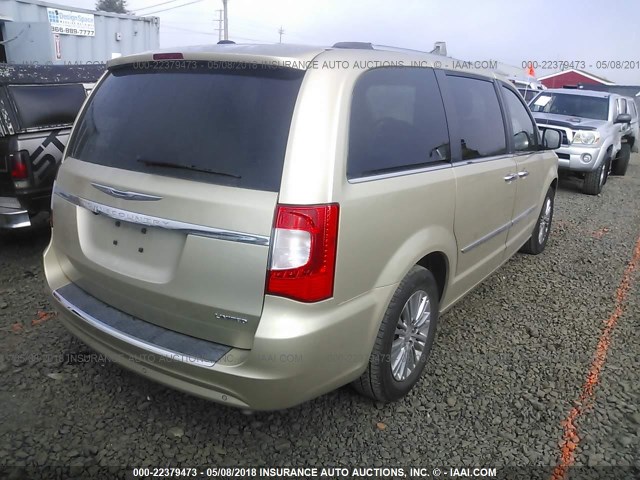 2A4RR6DG0BR785758 - 2011 CHRYSLER TOWN & COUNTRY LIMITED Pewter photo 4