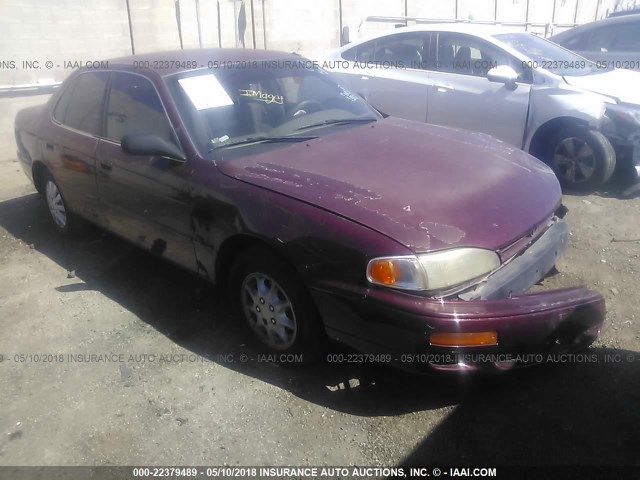 JT2BG12K2T0416072 - 1996 TOYOTA CAMRY DX/LE/XLE BURGUNDY photo 1