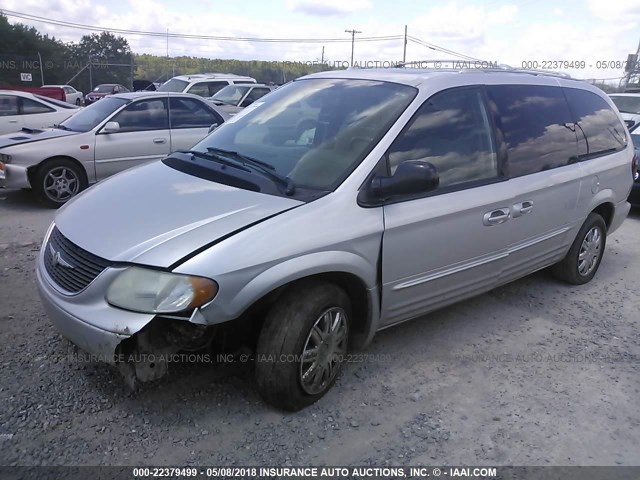 2C8GP64L34R555276 - 2004 CHRYSLER TOWN & COUNTRY LIMITED SILVER photo 2