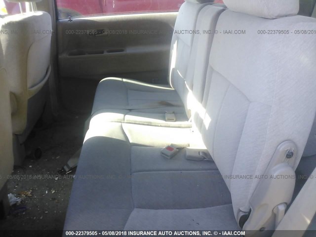 JHMRA3869WC002818 - 1998 HONDA ODYSSEY LX/EX TAN photo 8