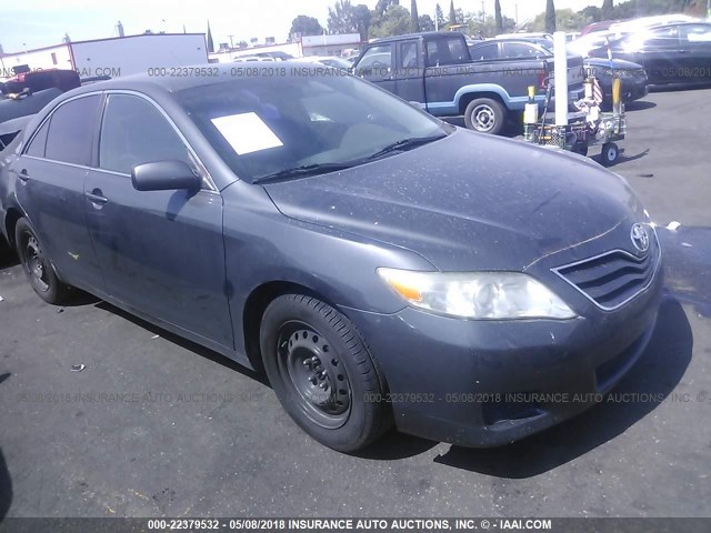 4T1BF3EK1BU187680 - 2011 TOYOTA CAMRY SE/LE/XLE GRAY photo 1
