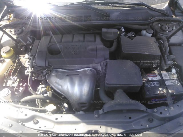 4T1BF3EK1BU187680 - 2011 TOYOTA CAMRY SE/LE/XLE GRAY photo 10