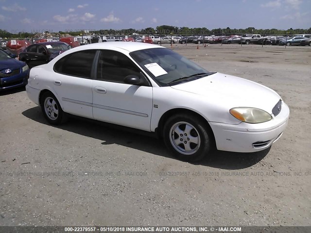 1FAFP55S24A152073 - 2004 FORD TAURUS SES WHITE photo 1