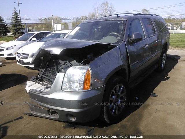 1GKFK16377J248511 - 2007 GMC YUKON XL K1500 SILVER photo 2