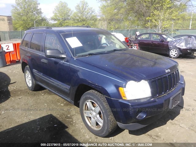 1J4GR48K96C262280 - 2006 JEEP GRAND CHEROKEE LAREDO/COLUMBIA/FREEDOM BLUE photo 1