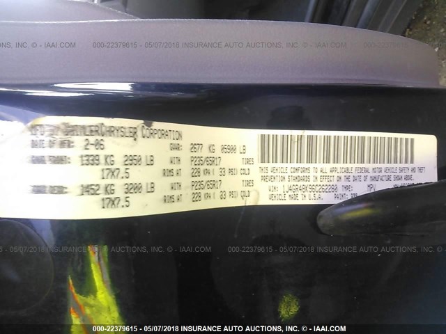 1J4GR48K96C262280 - 2006 JEEP GRAND CHEROKEE LAREDO/COLUMBIA/FREEDOM 蓝色 照片 9