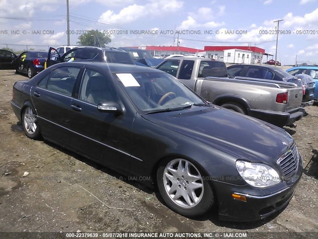 WDBNG70JX3A378438 - 2003 MERCEDES-BENZ S 430 GRAY photo 1
