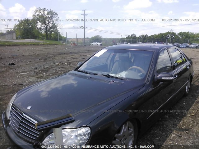 WDBNG70JX3A378438 - 2003 MERCEDES-BENZ S 430 GRAY photo 2