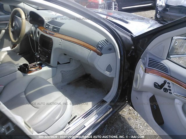 WDBNG70JX3A378438 - 2003 MERCEDES-BENZ S 430 GRAY photo 5