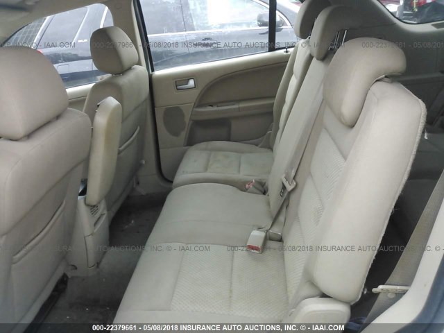 1FMZK01165GA69990 - 2005 FORD FREESTYLE SE WHITE photo 8