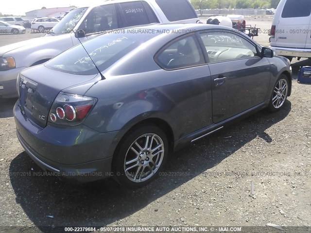 JTKDE167380274214 - 2008 TOYOTA SCION TC 灰色 照片 4