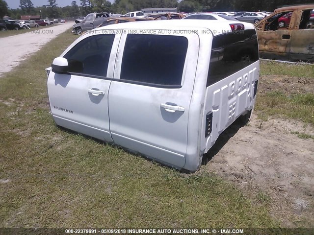 3GCPCREC3FG114401 - 2015 CHEVROLET SILVERADO C1500 LT WHITE photo 3