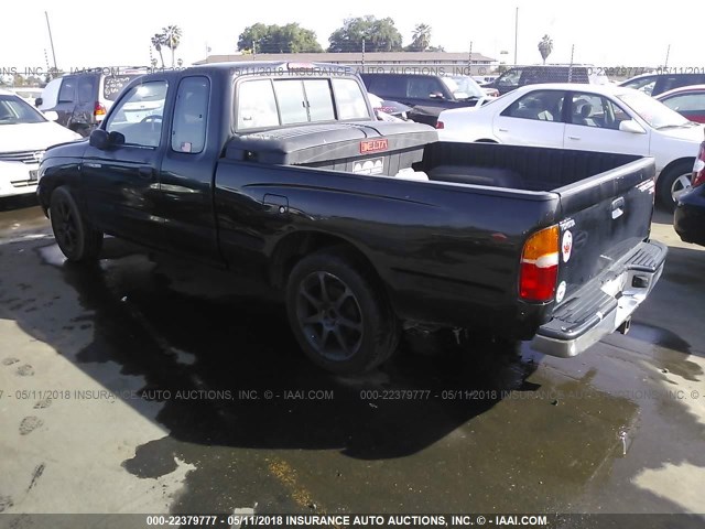 4TAVL52N3WZ034856 - 1998 TOYOTA TACOMA XTRACAB BLACK photo 3