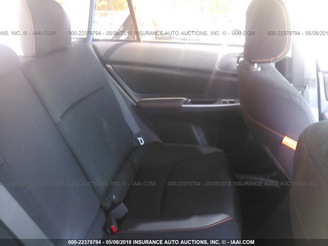 JF2GPADC0HH274303 - 2017 SUBARU CROSSTREK PREMIUM ლურჯი ფოტო 8