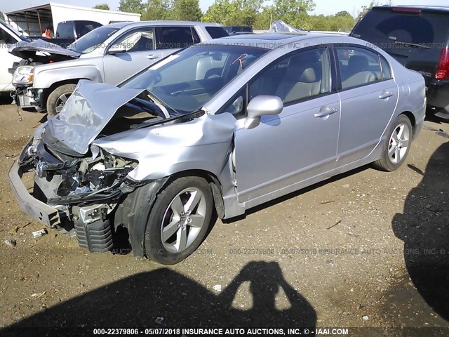 2HGFA16928H505646 - 2008 HONDA CIVIC EXL Gümüş foto 2
