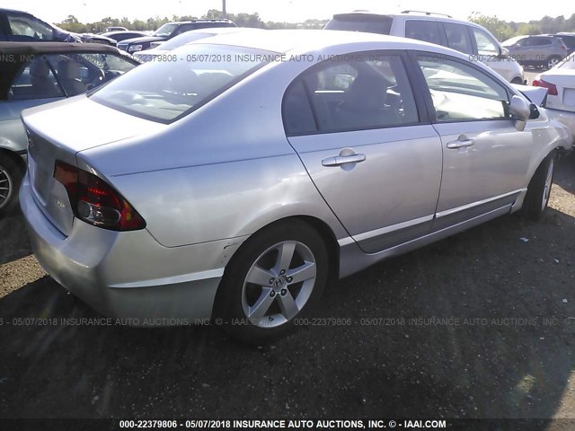 2HGFA16928H505646 - 2008 HONDA CIVIC EXL Gümüş foto 4