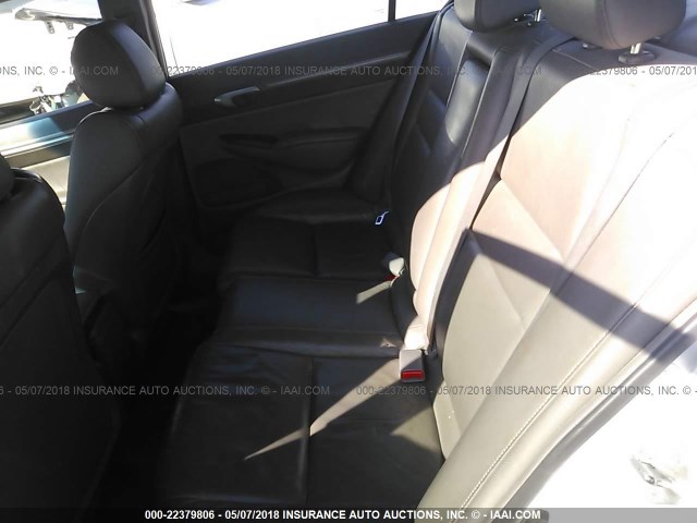 2HGFA16928H505646 - 2008 HONDA CIVIC EXL Gümüş foto 8