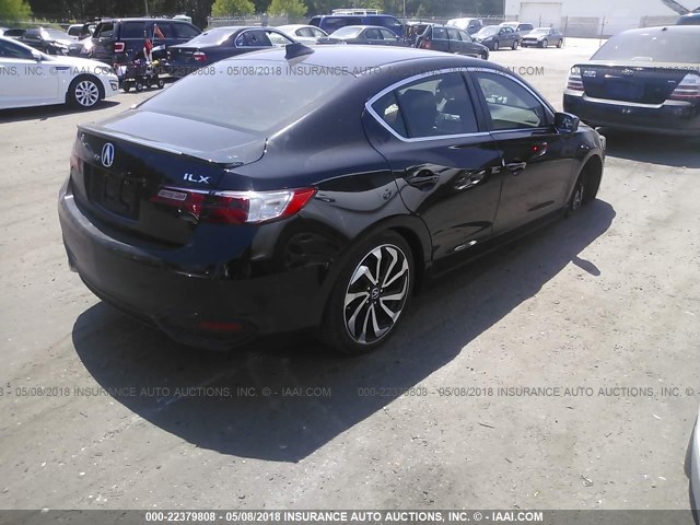 19UDE2F89GA004971 - 2016 ACURA ILX PREMIUM STYLE/TECH STYLE BLACK photo 4