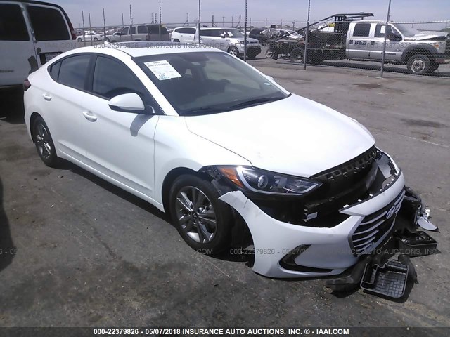 5NPD84LF4HH202582 - 2017 HYUNDAI ELANTRA SE/VALUE/LIMITED WHITE photo 1