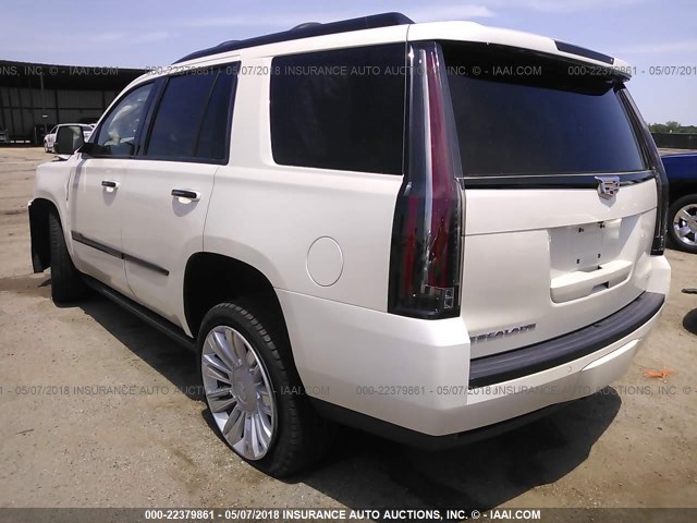 1GYS4PKJ0FR630949 - 2015 CADILLAC ESCALADE PLATINUM WHITE photo 3