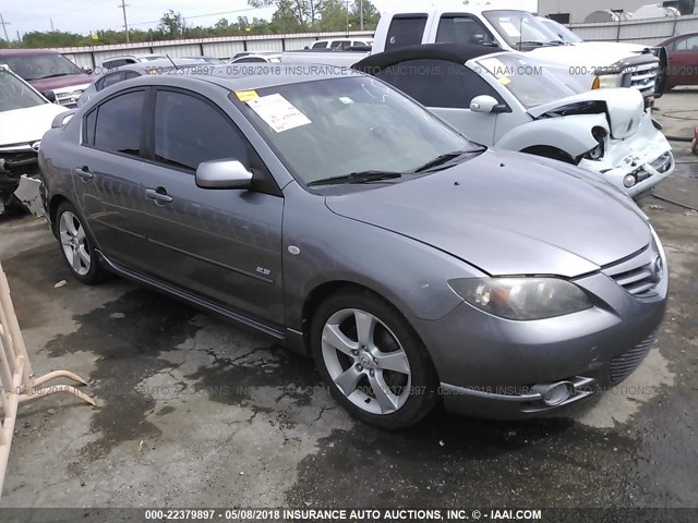 JM1BK323461446103 - 2006 MAZDA 3 S GRAY photo 1