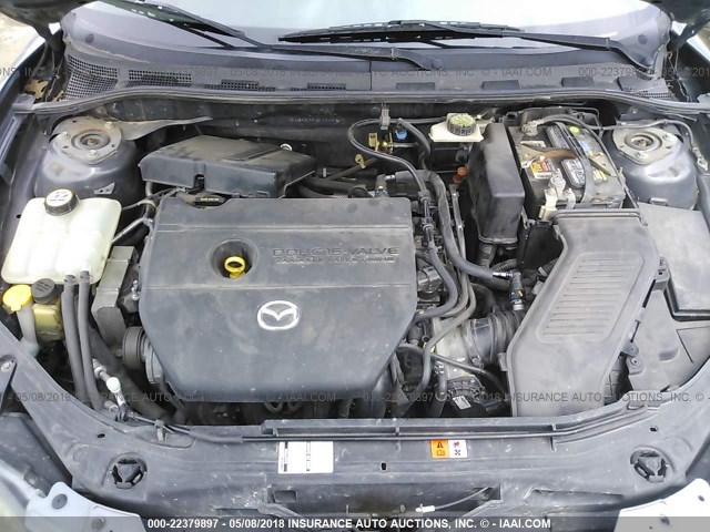 JM1BK323461446103 - 2006 MAZDA 3 S GRAY photo 10