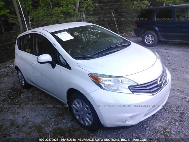 3N1CE2CP4EL375485 - 2014 NISSAN VERSA NOTE S/S PLUS/SV/SL WHITE photo 1