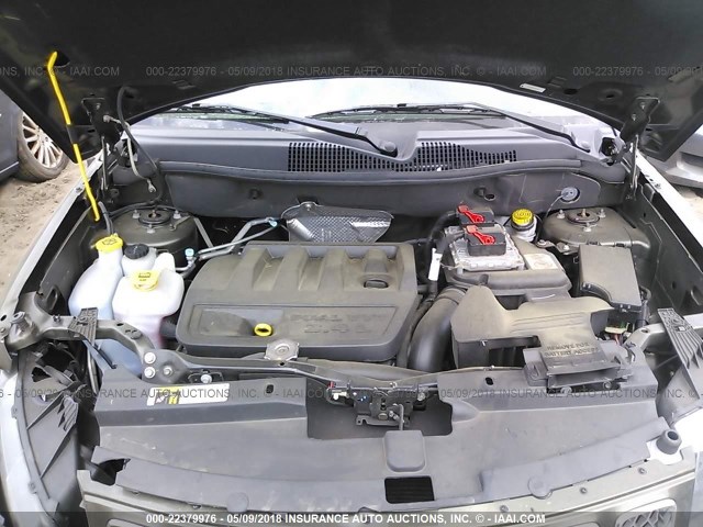 1C4NJCEB9GD543266 - 2016 JEEP COMPASS LATITUDE 灰色 照片 10