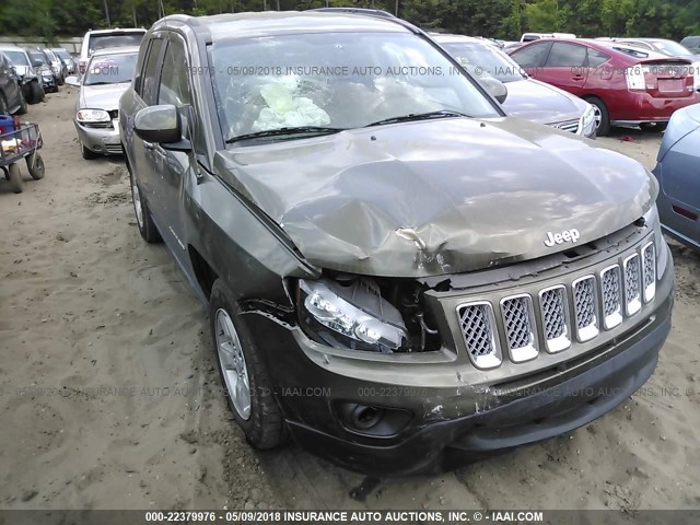 1C4NJCEB9GD543266 - 2016 JEEP COMPASS LATITUDE 灰色 照片 6