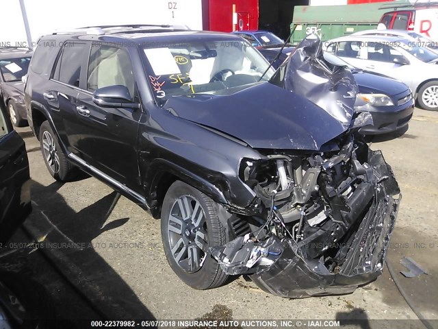 JTEBU5JR8J5502617 - 2018 TOYOTA 4RUNNER SR5 PREM/LTDL/TRAIL/TRD Szary zdjęcie 1