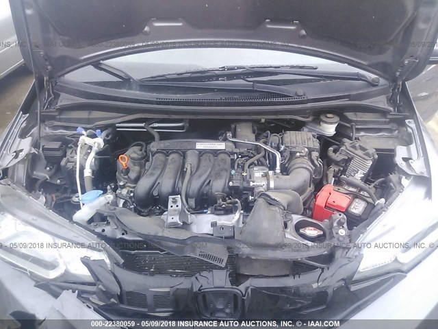 3HGGK5H56FM751987 - 2015 HONDA FIT LX Gris photo 10