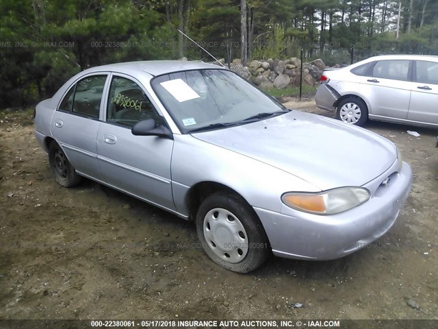 3FAFP13P41R211357 - 2001 FORD ESCORT SILVER photo 1