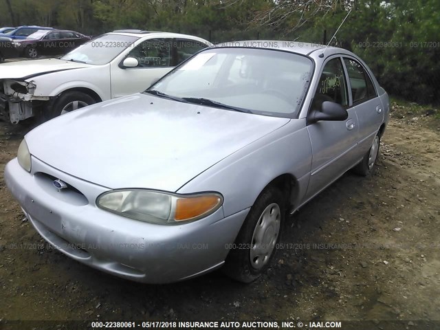 3FAFP13P41R211357 - 2001 FORD ESCORT SILVER photo 2