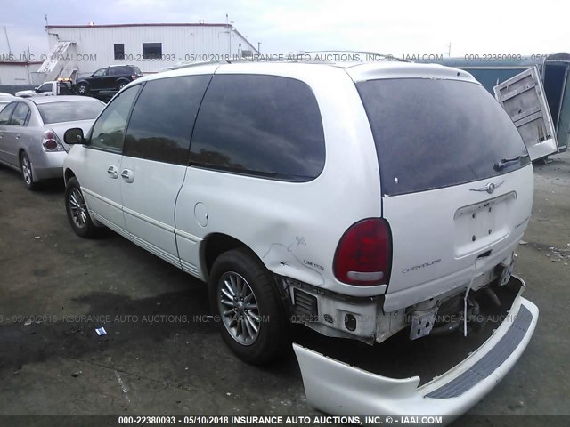 1C4GT64L3XB622880 - 1999 CHRYSLER TOWN & COUNTRY LIMITED WHITE photo 3