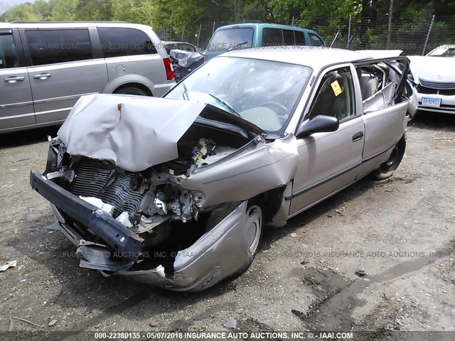 2T1BR12E6WC039574 - 1998 TOYOTA COROLLA VE/CE/LE BEIGE photo 2