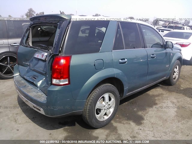 5GZCZ33Z07S841733 - 2007 SATURN VUE HYBRID GREEN photo 4