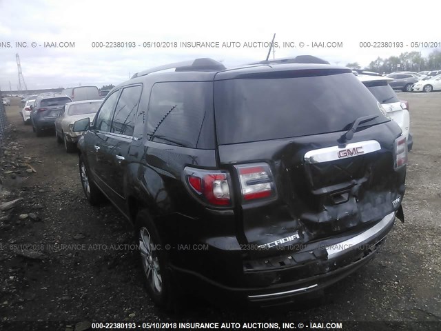 1GKKVRKD7FJ273328 - 2015 GMC ACADIA SLT-1 GRAY photo 3