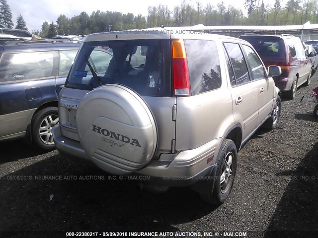 JHLRD1877YS023264 - 2000 HONDA CR-V SE/EX TAN photo 4