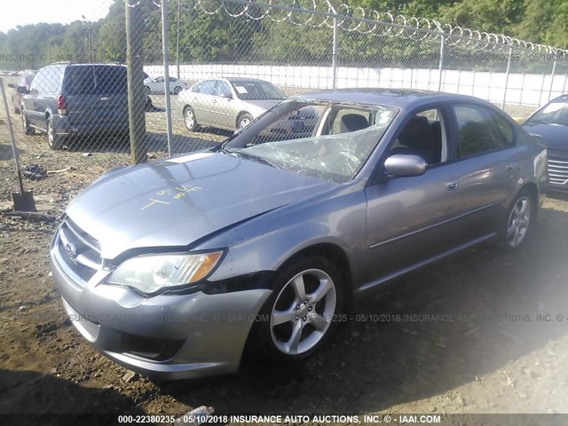 4S3BL616097228039 - 2009 SUBARU LEGACY 2.5I GRAY photo 2