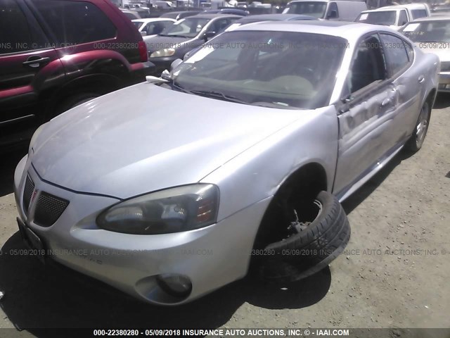 2G2WR524651134105 - 2005 PONTIAC GRAND PRIX GTP SILVER photo 6