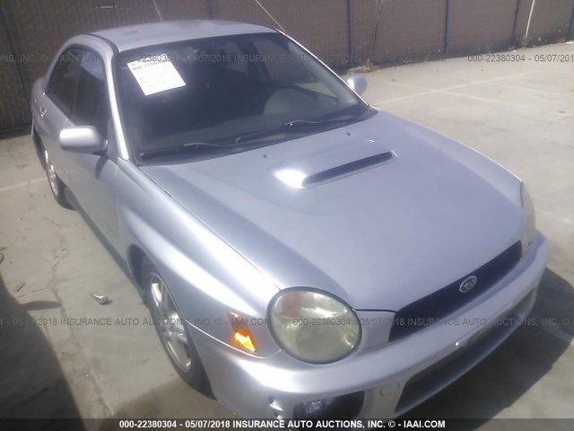 JF1GD29652G525819 - 2002 SUBARU IMPREZA WRX SILVER photo 1