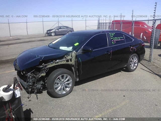 4T1BK1FK5FU568484 - 2015 TOYOTA CAMRY XSE/XLE Qara foto 2